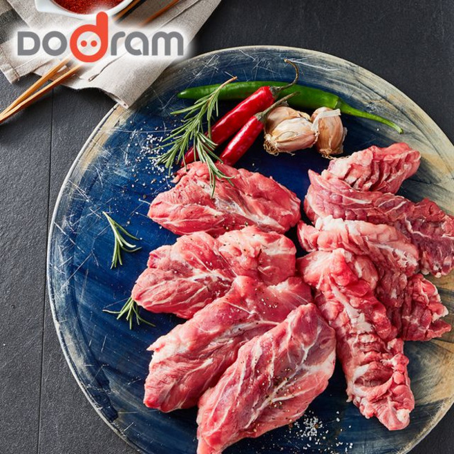 도드람한돈 냉장 도깨비살 앞다리, 1개, 400g