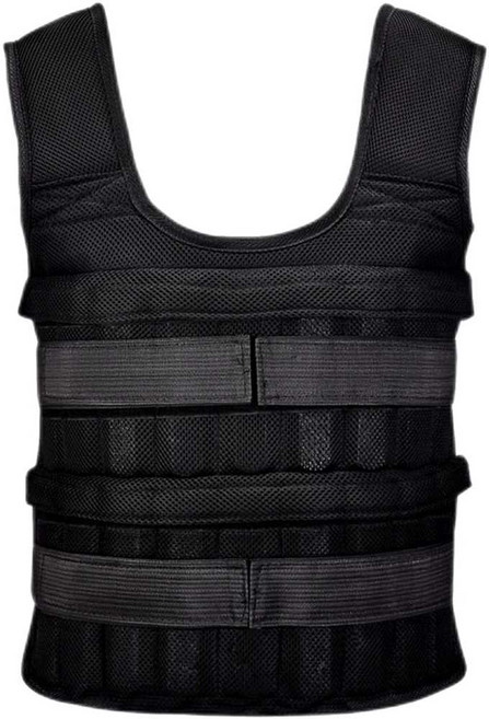 머슬 가드 중량조끼 헬스 벨크로 체력단련 무게 조절 1kg 1열 조끼(아동용), 1개, 3. 빈조끼재킷1-40KG(강판제외)