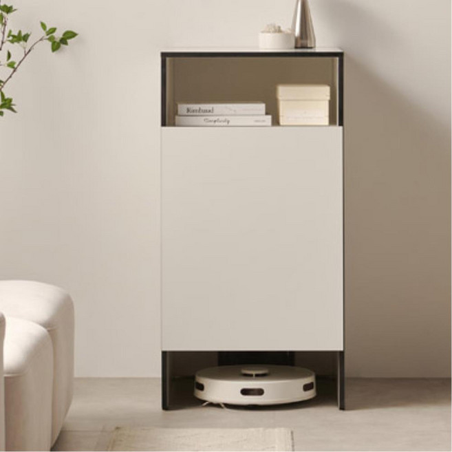 원룸가구 서랍장 3단 800 수납장 옷 슬림 예쁜, 화이트