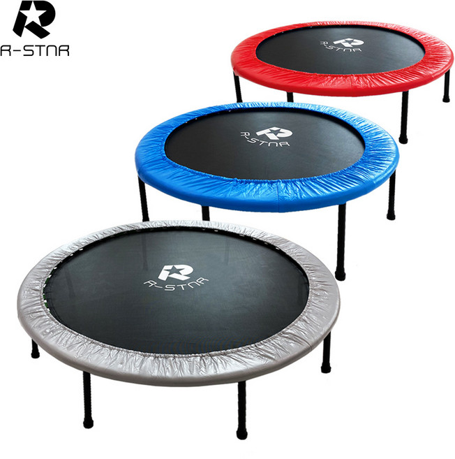 롤링스타 알스타 트램폴린 밴드형 40 48 55 인치 유아트램폴린 점핑 실내 운동 어린이, 55인치 실버, 1개