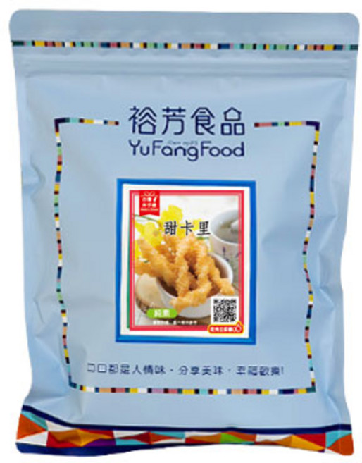 裕芳食品 甜卡里 (全素) 台灣傳統風味零食, 1個