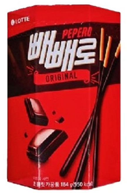 롯데웰푸드 팔각 오리지널 빼빼로 대용량, 184g, 40개