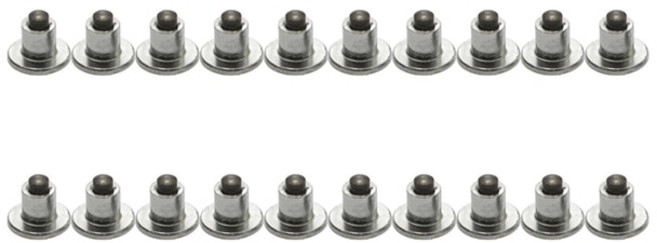 자동차 바퀴 타이어 스터드 겨울 안티-슬립 범용 스노우 스파이크 클리트 트럭 오토바이 자전거 차량 신발 밑창, [02] 20pcs, 02 20pcs