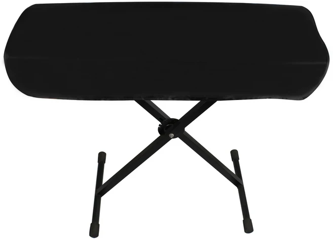 전자 디지털 피아노 커버 61 키 악기 액세서리 방수 및 방진 캔버스 접이식 키보드 커버, black, 1) black