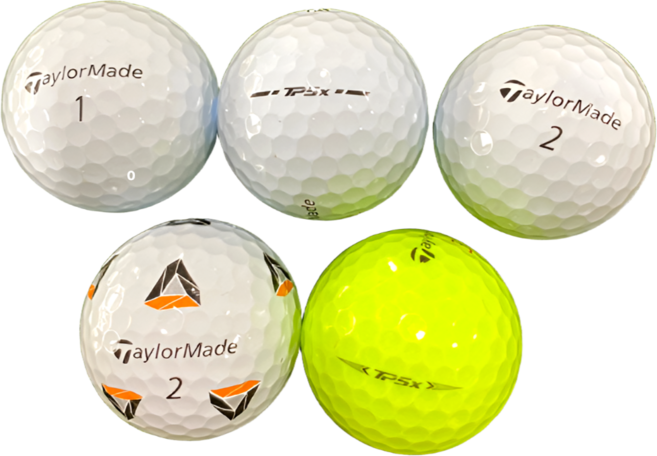 테일러메이드 펜타 TP5외 화이트 로스트볼 A급 30개, 1개, 혼합색상, 10개입