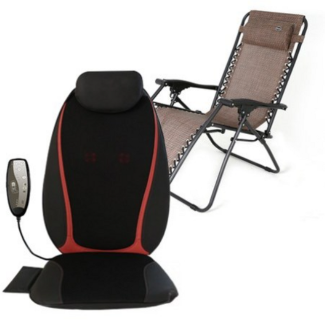 제스파 뉴 맥스 센세이션 롤링 전신 안마기 ZP894 + 이지릴렉스 체어 ZP1995 세트, ZP894 + ZP1995, 블랙콤비