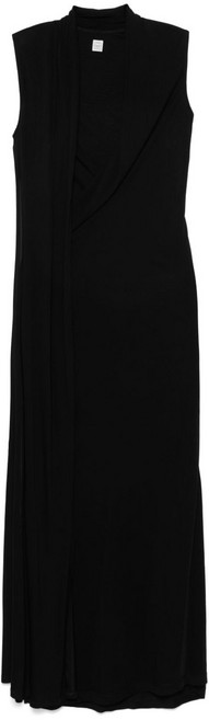 토템 오버랩 스카프 드레스