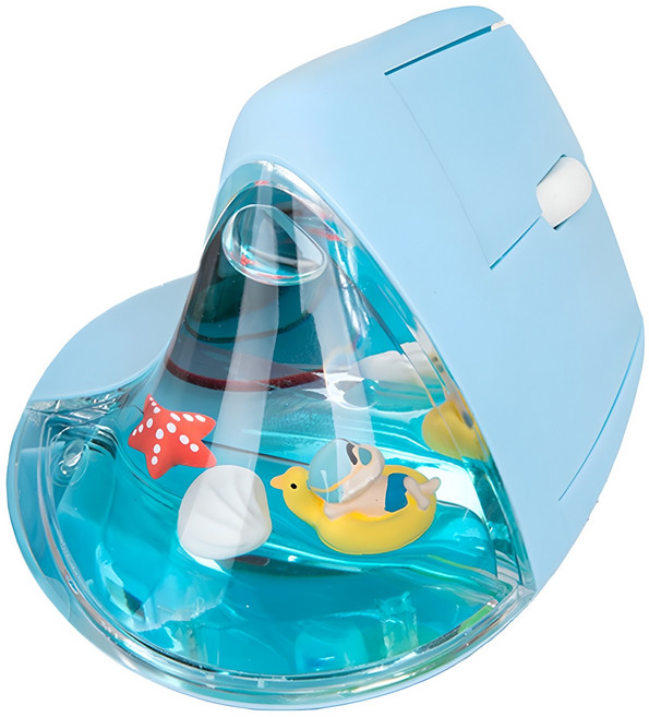 짱구 버티컬 블루투스 무선 마우스, 혼합색상, HDI2024-11