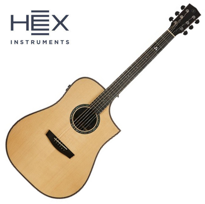 헥스 HEX Queen D750CE 통기타, 내추럴, *