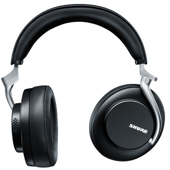 (SHURE) 슈어 무선 블루투스 헤드폰 AONIC 50 (노이즈 캔슬링) (삼아), 블랙