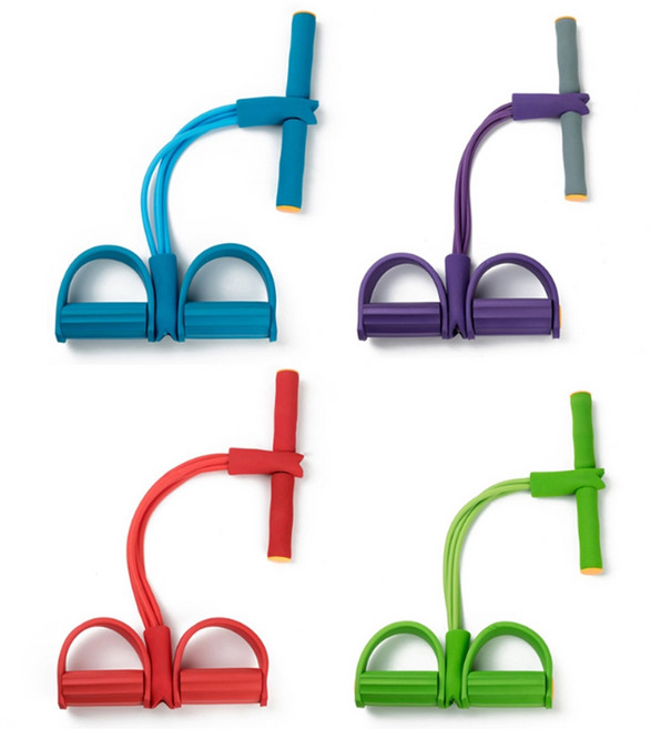 LUEMBLE 우어마 풀업 밴드 바 가정 용 홈 트레이닝 다용도 실내 운동 기구 헬스 근력 필라테스, 레드