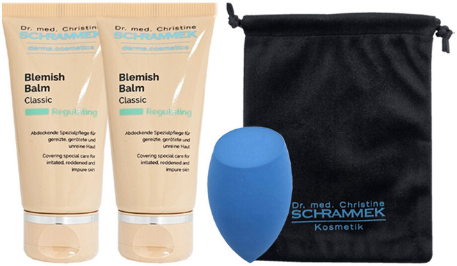 독일 슈라멕 비비 크림 클래식 슈라맥 BB 30ml 2개+빅퍼프+파우치, 2개