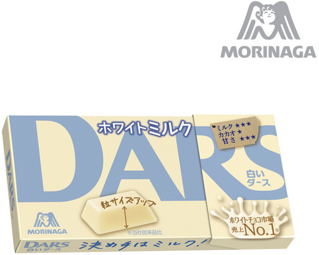 모리나가 다스 화이트 초콜릿, 47g, 5개