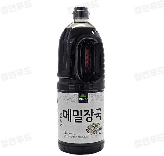 면사랑 메밀장국 소스, 1.8L, 3개