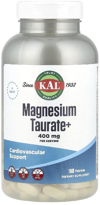 KAL 마그네슘 타우레이트+ 400mg 180정(1정당 200mg), CAL61832, 1개, 180정