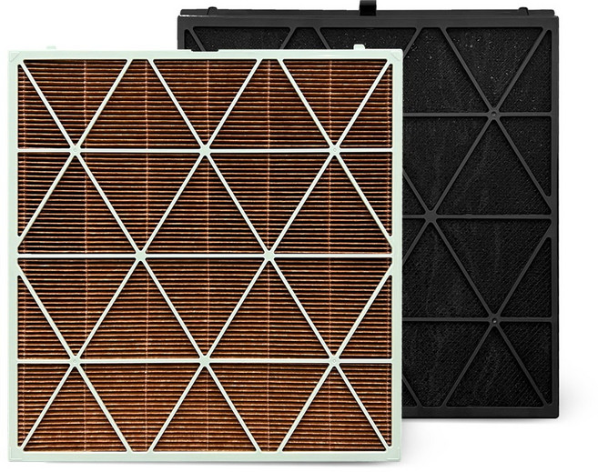 삼성 비스포크 큐브 공기청정기 호환 필터 CFX-H340D CFX-H1405D CFX0H1605D 펫 케어 프리미엄, 1개, 헤파+탈취 세트