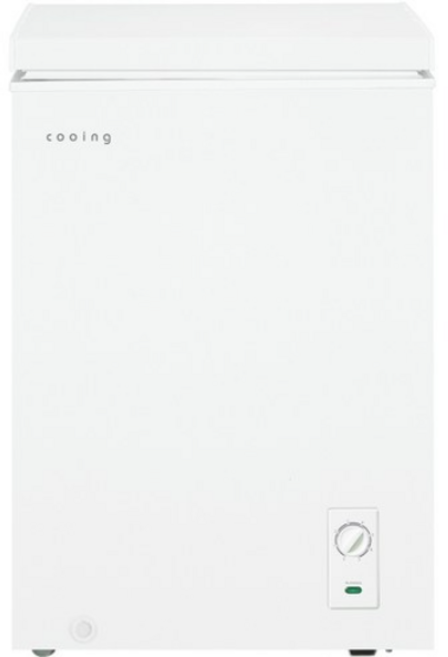 쿠잉전자 다목적 냉동고 96L, 화이트, Fr-103cw