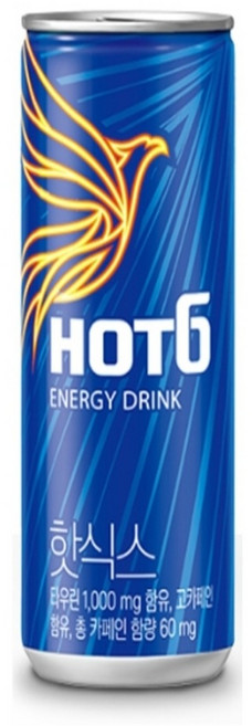 롯데칠성 핫식스, 250ml, 12개