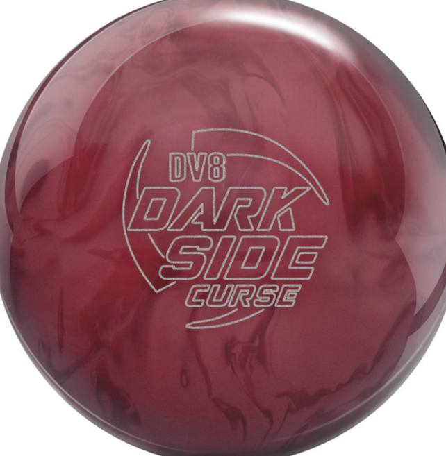 (+티셔츠) DV8 다크사이드 컬스 볼링공 공인구 소프트볼 훅볼, 6.35kg(14파운드), 1개