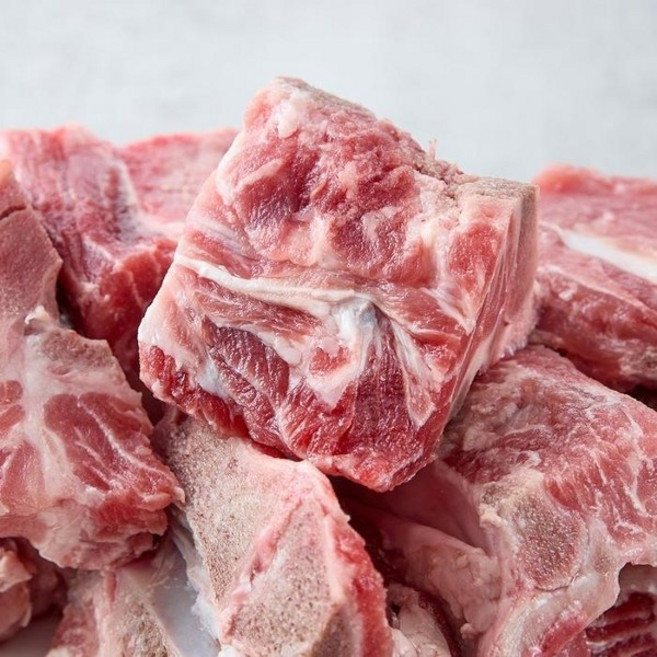 기타 [신선하랑]국내산 한돈 돼지등뼈 (냉동) 3kg, 단일