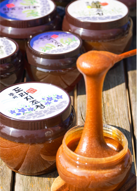 제주 하르방조청 홍도라지조청, 1개, 1kg