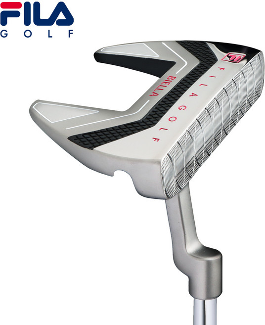 휠라 골프 퍼터 비엘라 7번 1911 PIN 말렛타입, 핑크 33인치, L, 3도