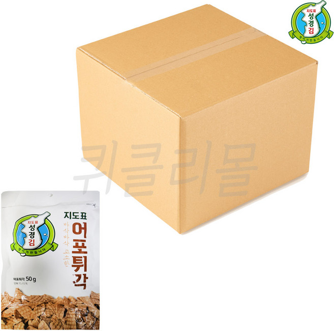 ## 7979 지도표 성경 어포튀각 50g, 30개