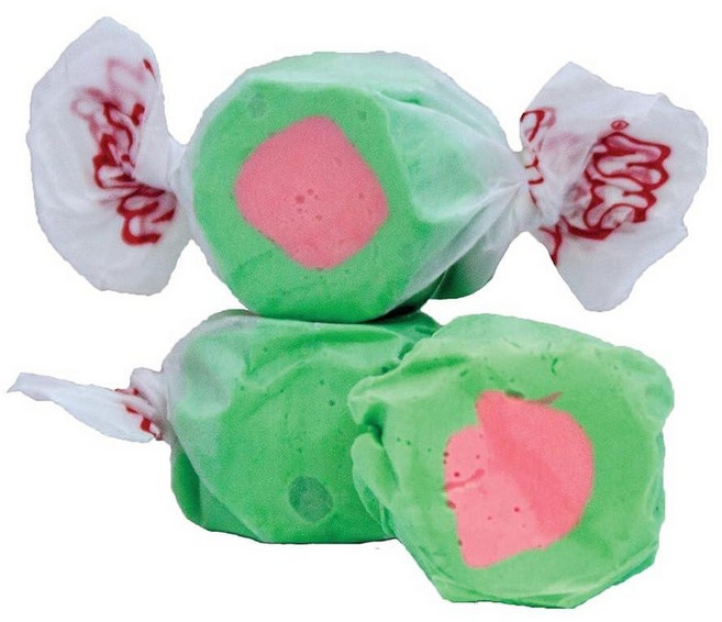 Taffy Town Saltwater Maple | 고메 태피 누가 스타일 캔디 부드럽고 맛있는 수머 스낵 식 파티 굿 1.1kg2.5파운드 139818, 수박, 1개