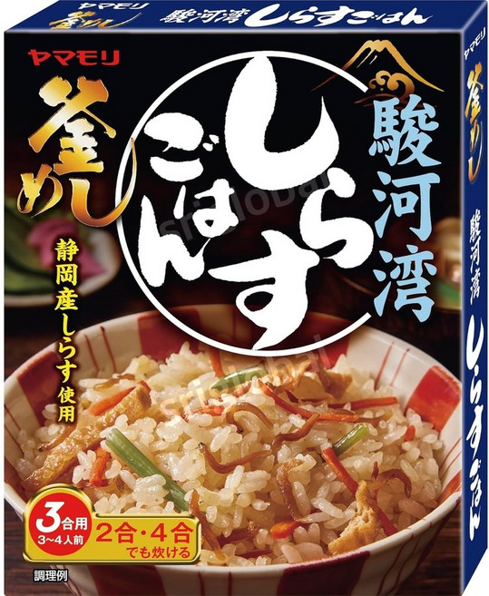 일본 야마모리 스루가만 시라스고항 멸치밥 180g x 5개입