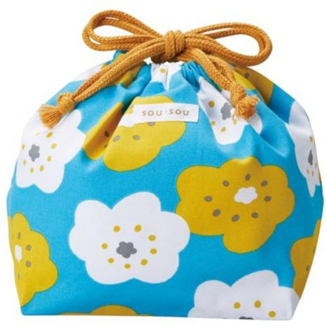 일본 소우소우 SOUSOU 복조리 파우치 직장인 런치백 메이크업 파우치