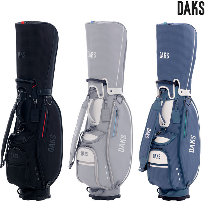 닥스골프 남성골프백 DKCB036m 캐디백단품 경량골프백, 블랙