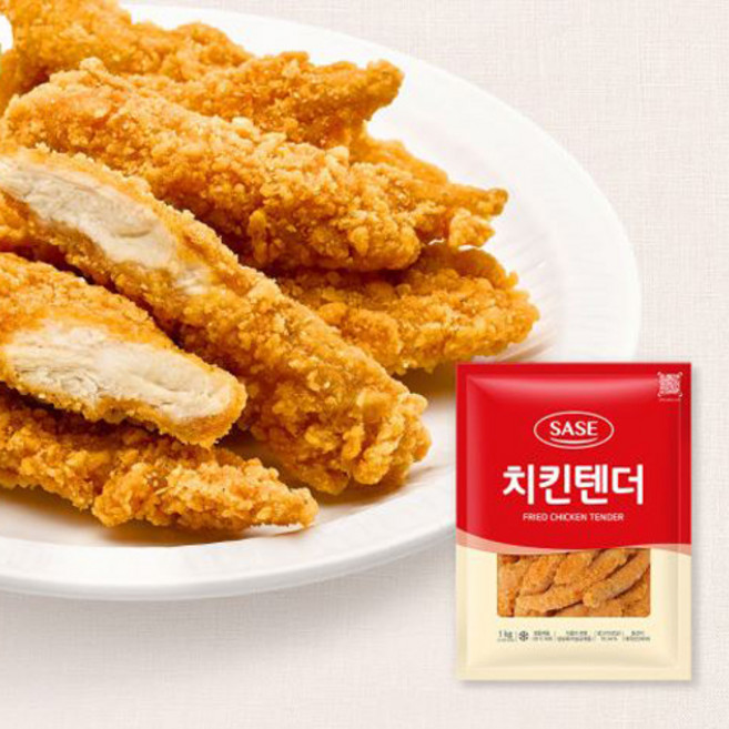 [피자다] 사세 치킨텐더, 1kg, 1개