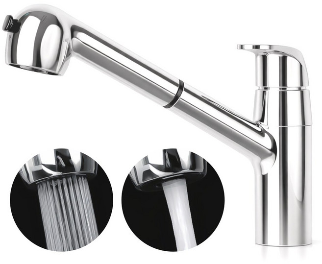 한샘 MSYS 싱크대 주방 수전 원홀 국내생산, 1개