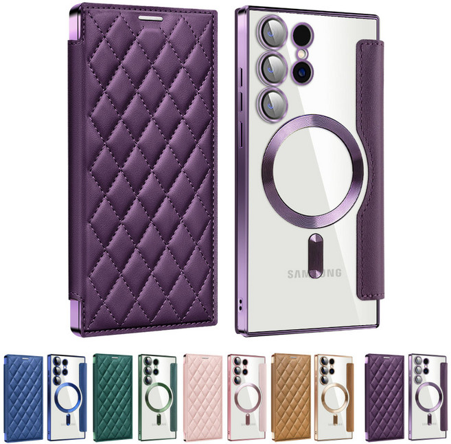 에버원 갤럭시 A 시리즈 맥세이프 퀼팅 플립 케이스