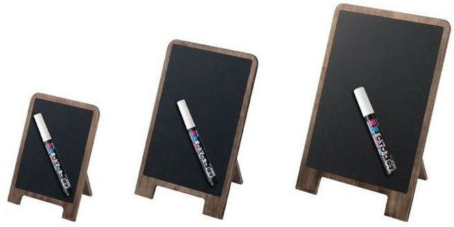 사무용품쇼핑몰 레이메이 엔틱 탁상 블랙 보드 매트무광 초크보, 중 A5 148x210mm, 본상품선택