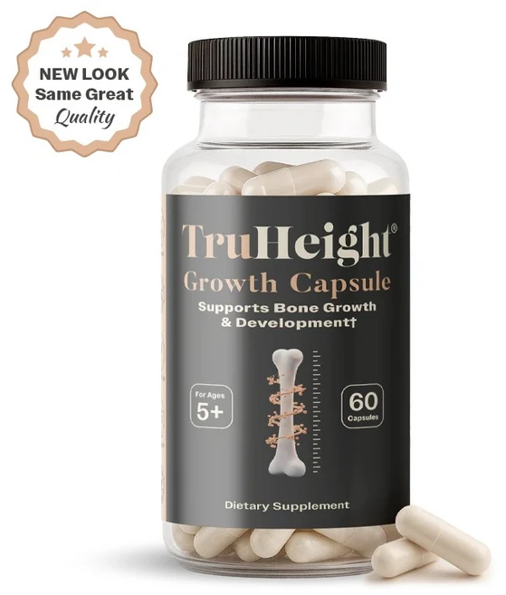 [본사] 트루하이트 그로스 키 즈 꿈이 크는 어린이 청소년 성장기 멀티비타민 영양 제품 60캡슐 TruHeight, 1개, 60정 - 쿠팡