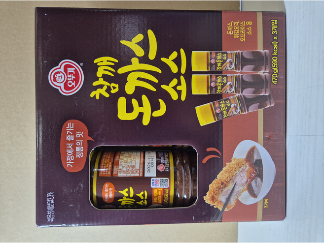 Ottogi 오뚜기 참깨돈까스 소스 470g, 3개