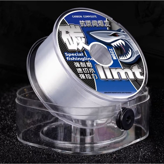 궁극의찌올림 카본라인 민물 낚시줄 배스 원줄 220m 붕어, 3호(12LB)