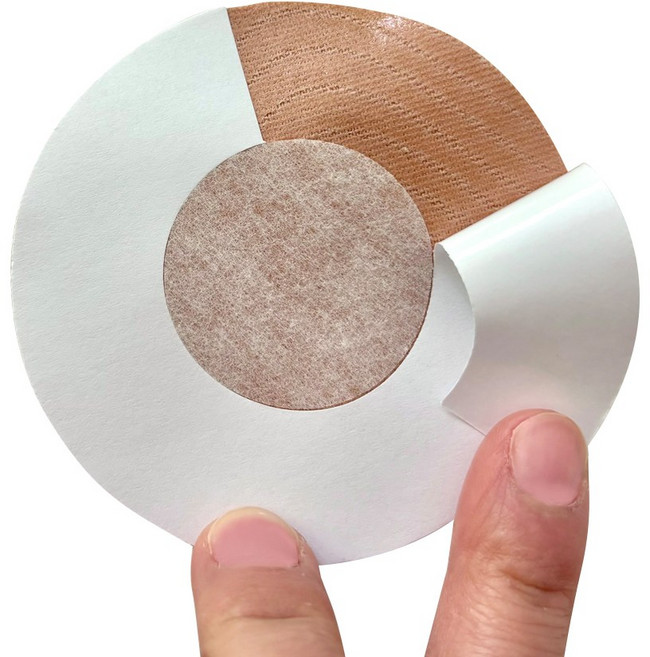 리브레센서 전용 NEW 리브레 보강 고정 패치 거즈 무접착 연속혈당측정기 전용 덱스콤7 고정패치, 1세트, 10매