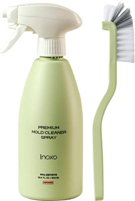 이녹소 초강력 뿌리는 곰팡이제거제 (청소솔 증정), 2개, 500ml