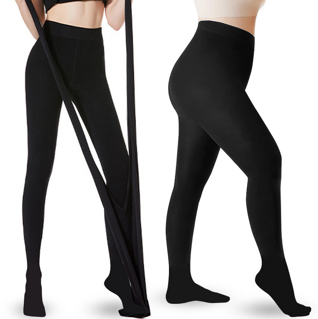 아띠Ahtty 신축성 좋은 국산 2XL 빅사이즈 롱다리 3D 입체 편직 고탄력 150D 팬티 스타킹 2P 세트