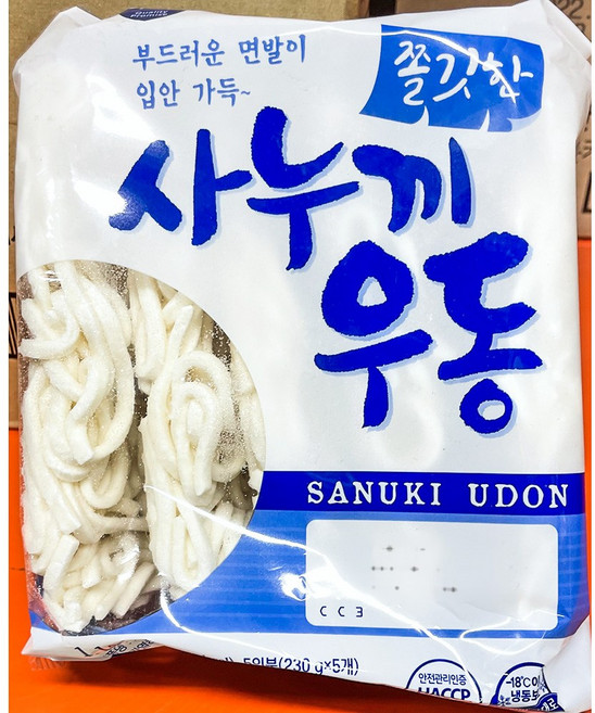 냉동 사누끼 우동 사리 면 1150g, 1.15kg, 1개