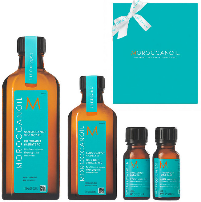 (펌핑기포함)MOROC.CAN헤어오일 오리지널 세트 _ 헤어에센스, 1개, 170ml