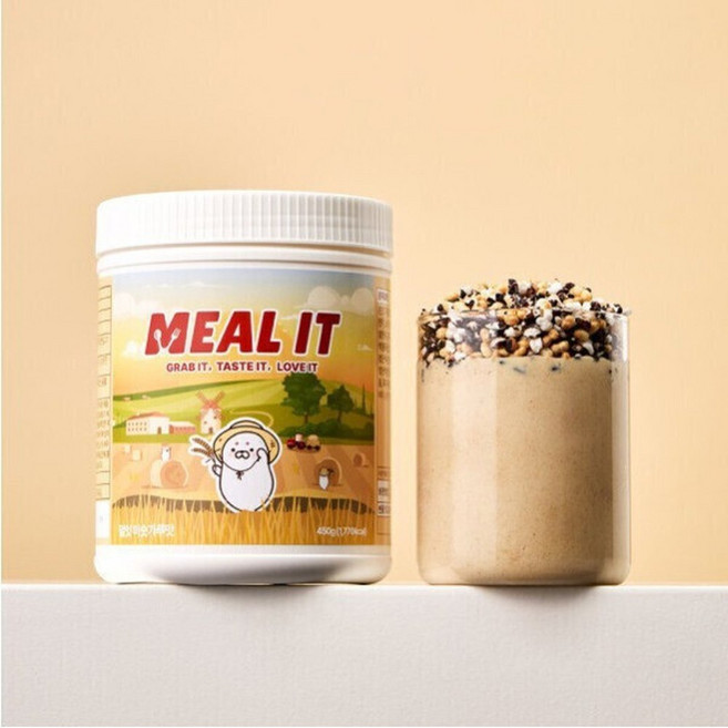 밀잇 단백질 쉐이크 미숫가루맛 450g 1통 초코바나나맛 딸기맛 흑임자맛 중 골라담기 (트라이탄 보틀), 미숫가루, 1개