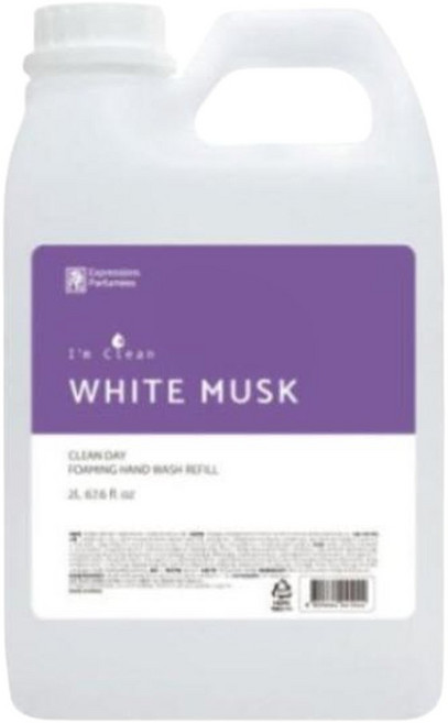 아임클린 핸드워시 리필형 대용량 화이트머스크 2L X9, 9개