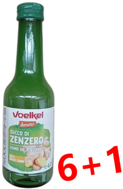 Voelkel 維可 薑汁 200ml/瓶 demeter認證, 1個