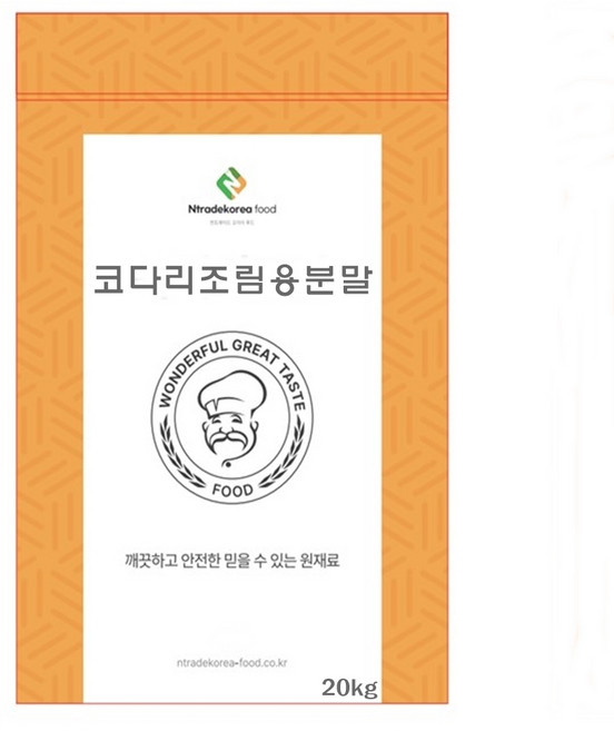 코다리조림용분말 20kg, 1개