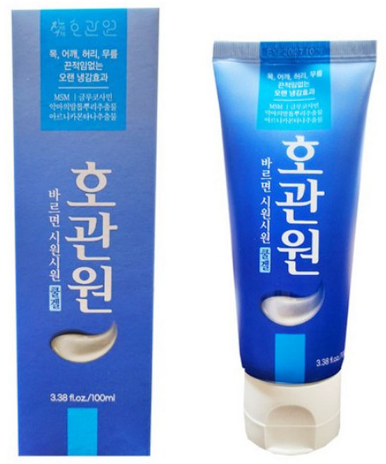 호관원 바르면 시원시원 쿨겔 100ml, 5개
