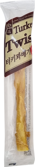 네츄럴EX 칠면조츄링 칠면조꽈배기 간식5종, 터키, 12g, 1개