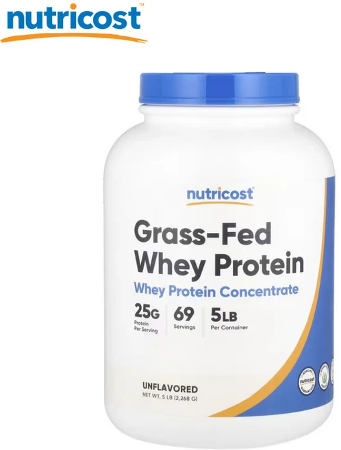 뉴트리코스트 그라스 그래스 피드 패드 페드 웨이 프로틴 무맛 2268g, 2.268kg, 1개 - 쿠팡